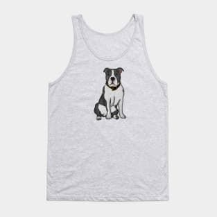 Handsome Pitbull Tank Top